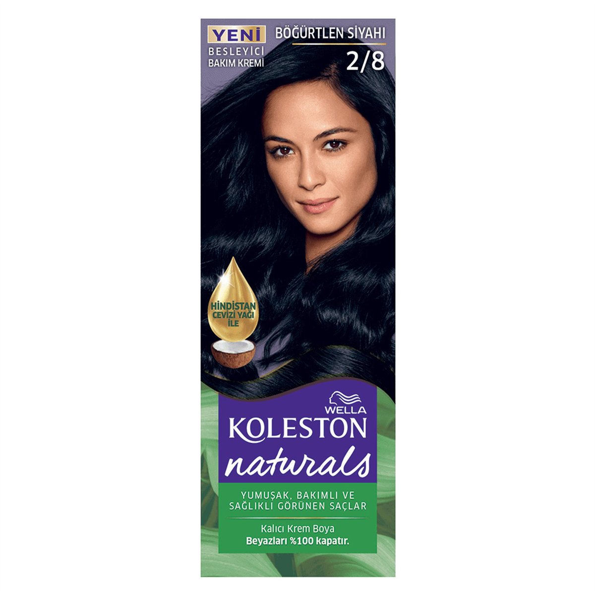 Koleston Naturel Maxi Böğürtlen Siyah 2/8