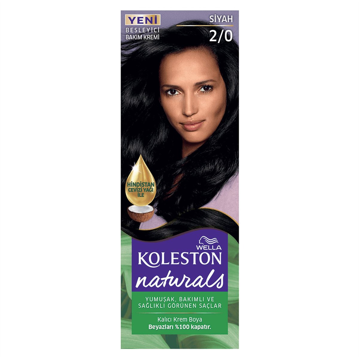 Koleston Naturel Maxi Siyah 2/0