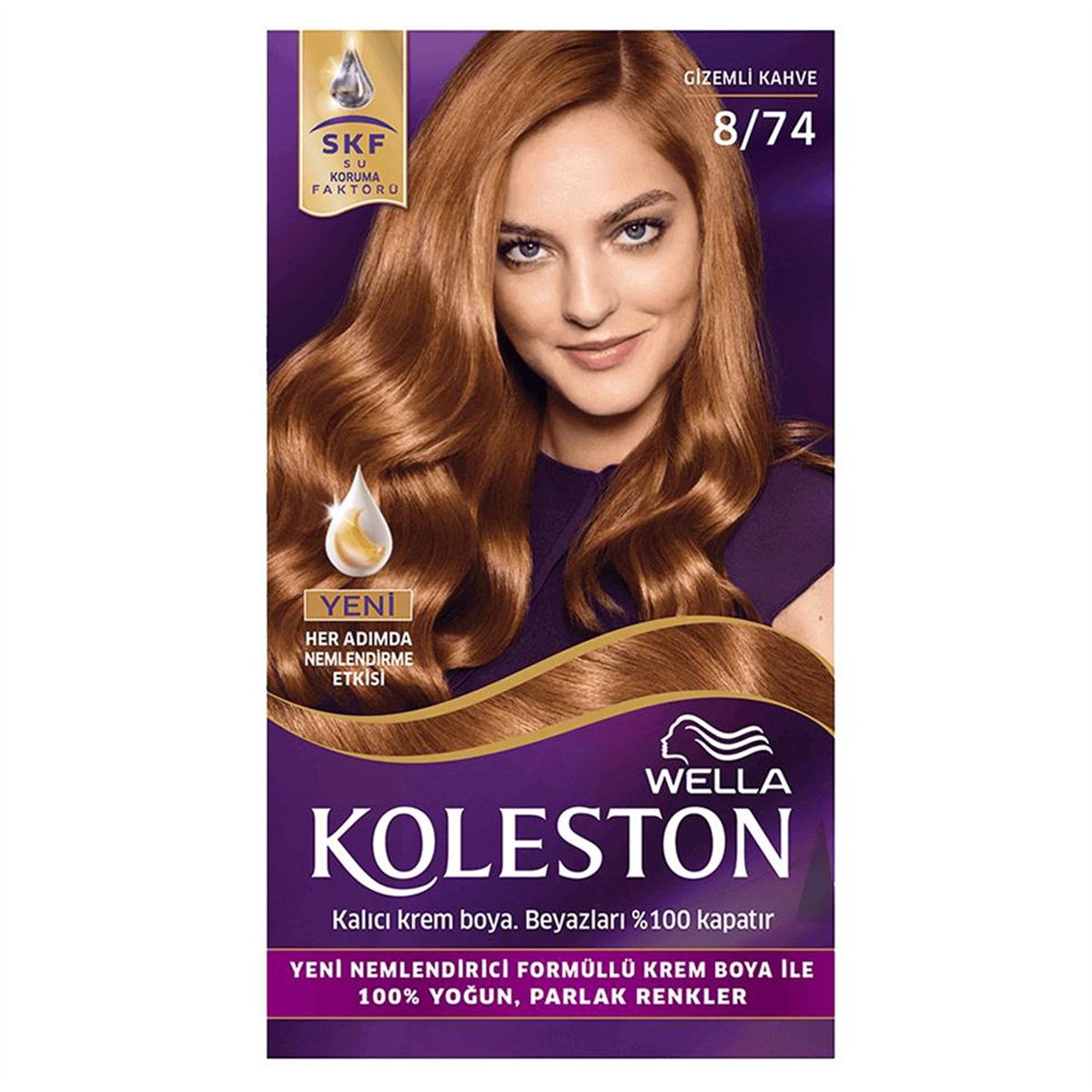 Koleston Saç Boya Set Gizemli Kahve 8/74