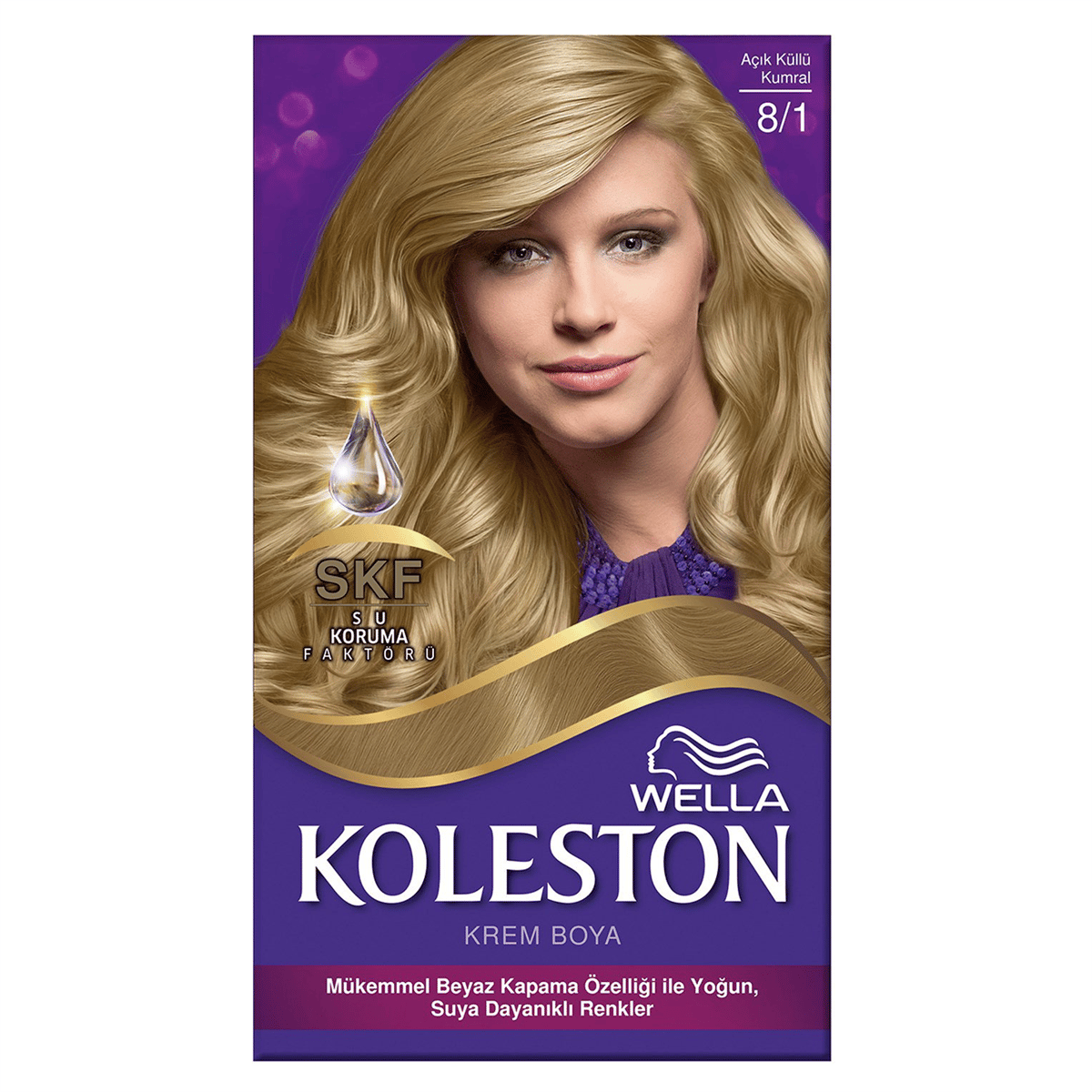 Koleston Saç Boya Set Küllü Açık Kumral 8/1