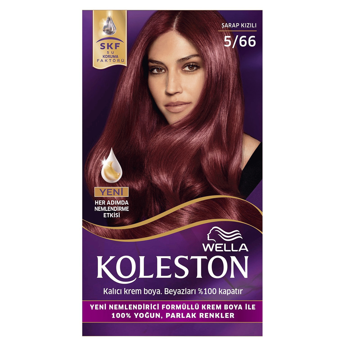 Koleston Saç Boya Set Şarap Kızılı 5/66