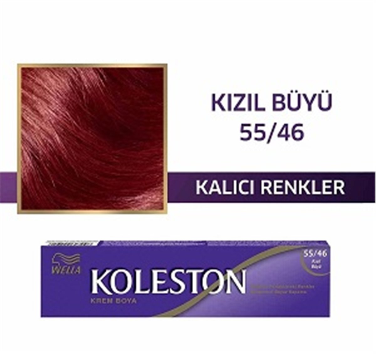 Koleston Tüp Boya Kızıl Büyü 55/46