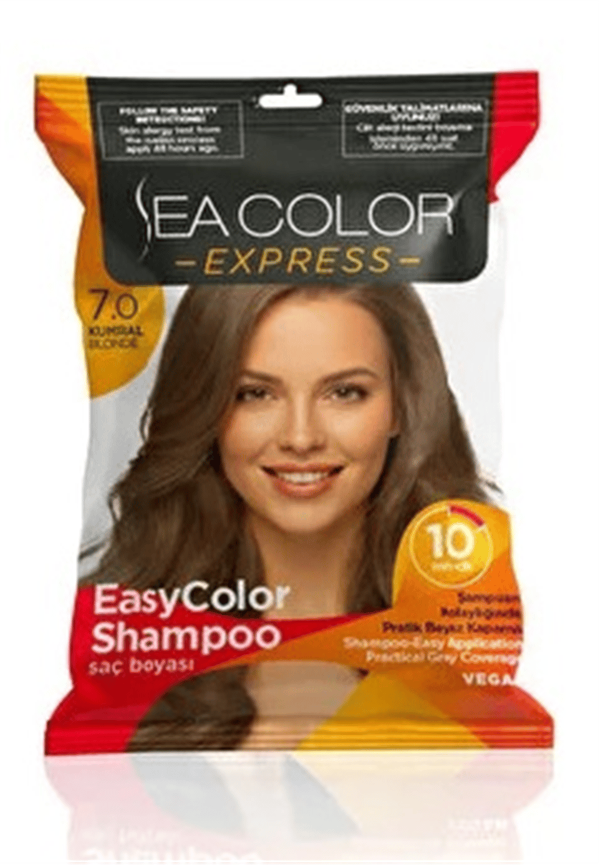 Lilafix Sea Color Saç boyası Şampuan 30 ML 7.0