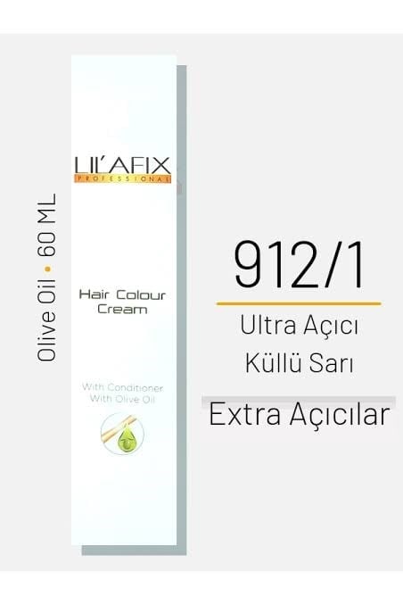 Lilafix Tüp Boya Ultra Açıcı Küllü 912/1