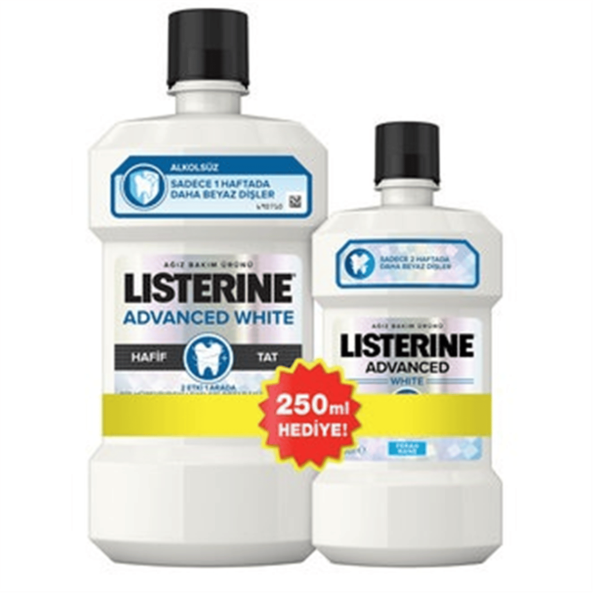 Listerine Ağız Bakım Suyu Advanced 500ml+250ML