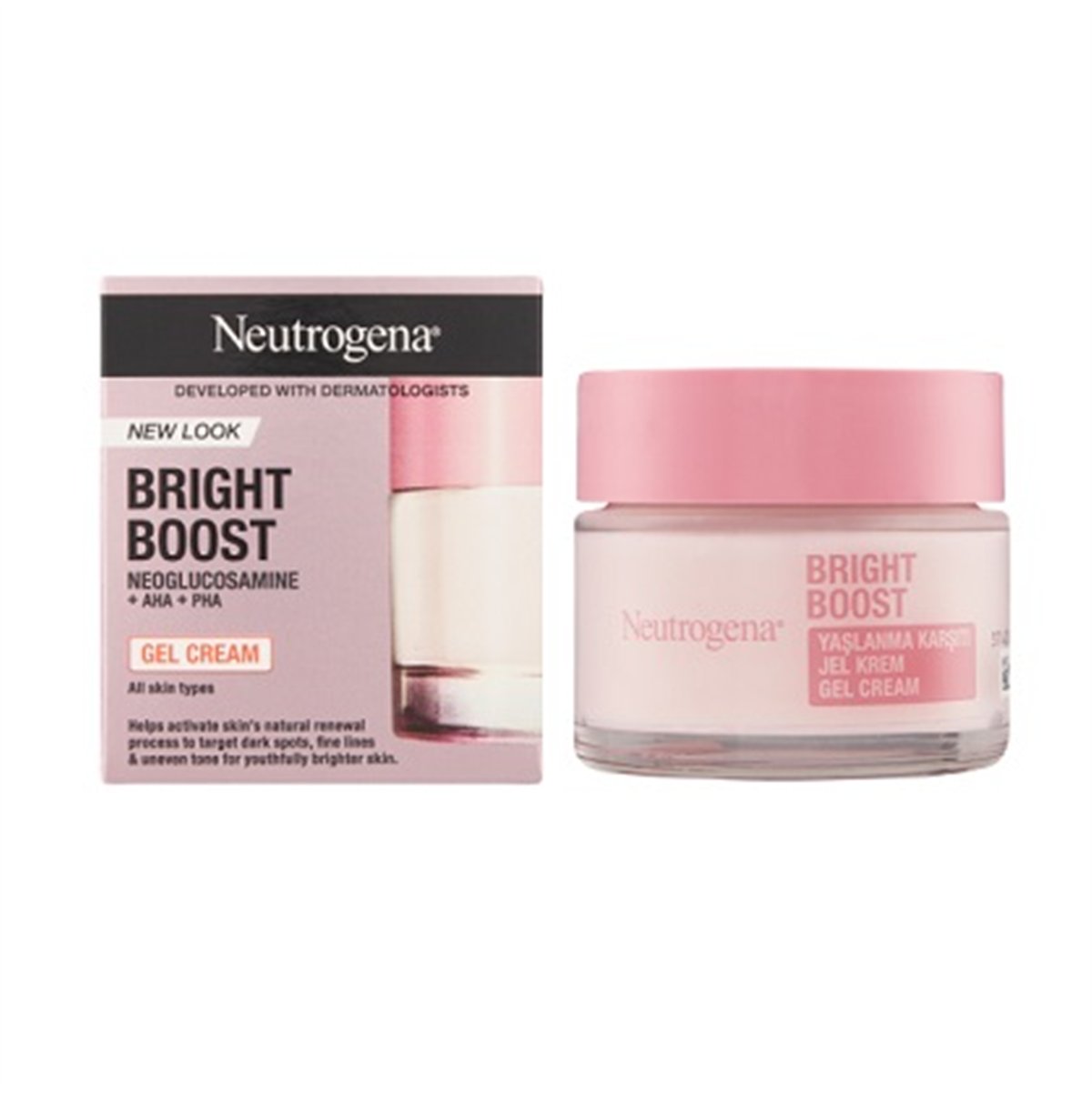 Neutrogena Bright Boost Gel Krem 50Ml