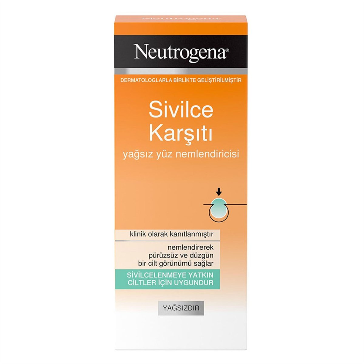 Neutrogena Vsb Clr Sıvı Krem Yağsız Yüz Nemlendirici 50ml