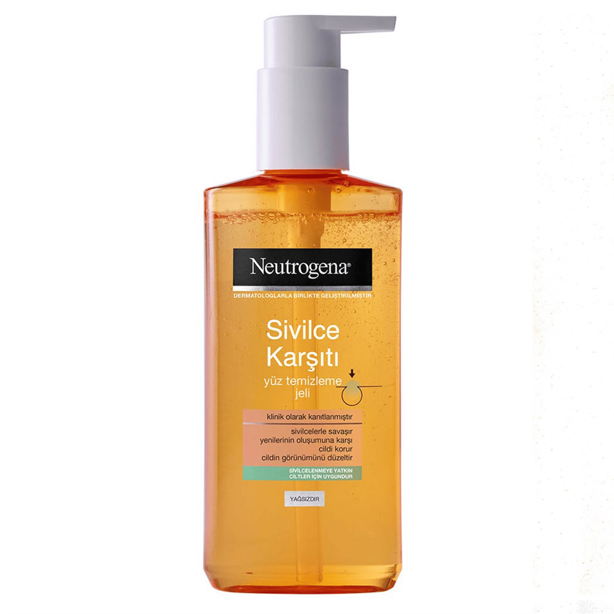 Neutrogena Yağsız Yüz Temizleme Jeli 200ml