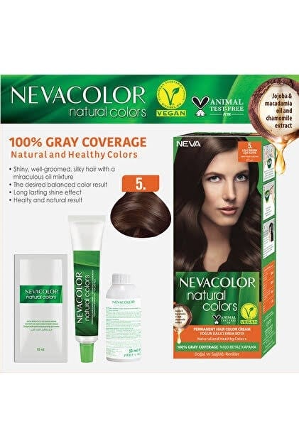 Neva Natural Color Açık Kahve 5