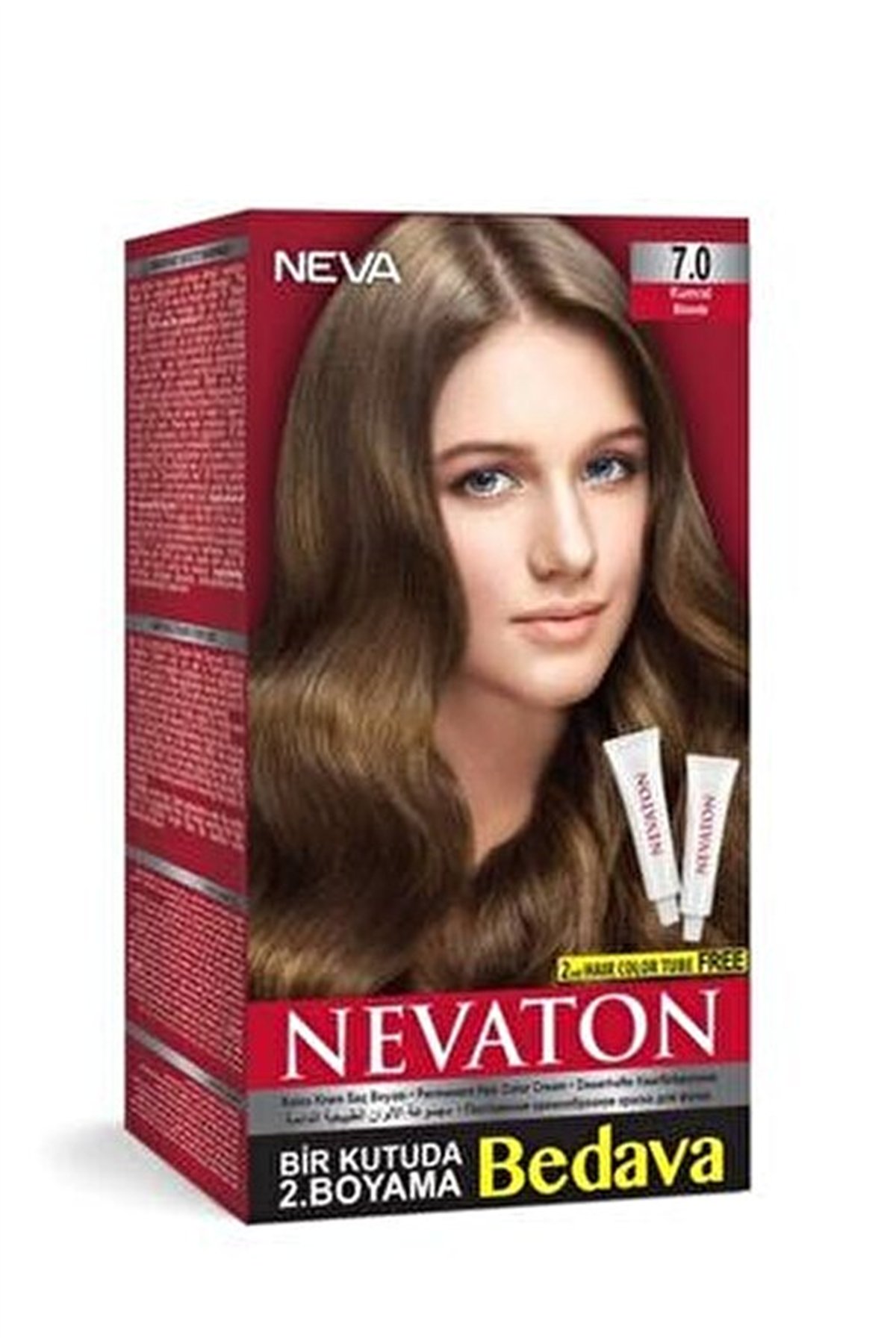 Nevaton Saç Boya Set Kumral 7.0