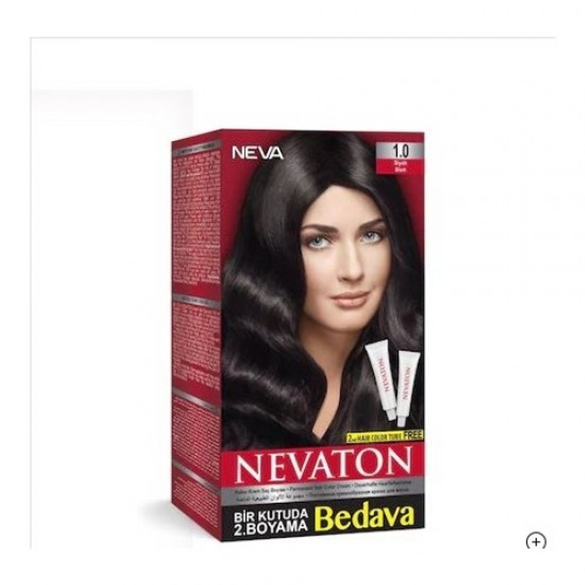 Nevaton Saç Boya Set Siyah 1.0