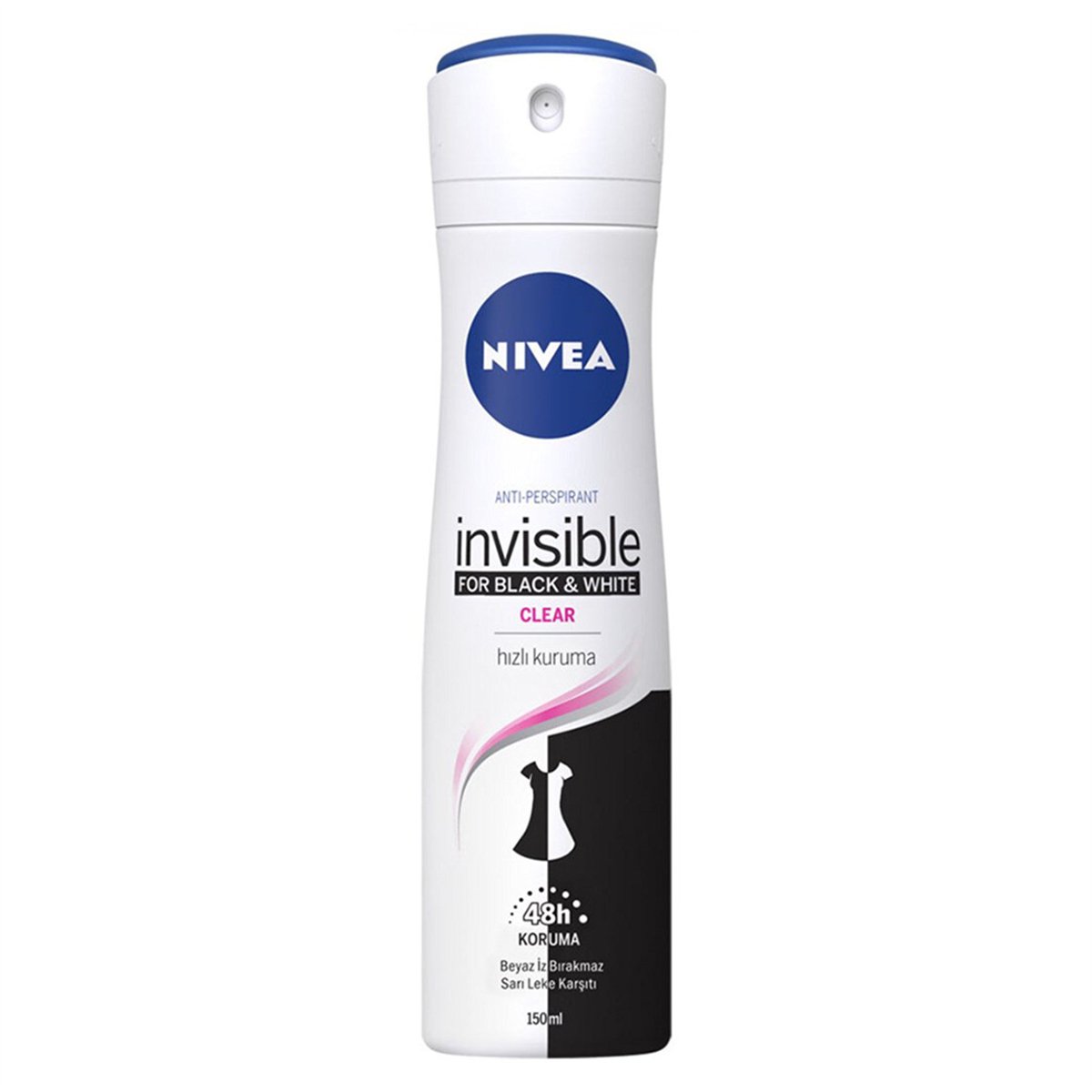 Nivea Deodorant Bayan Invisible Clear 150ml