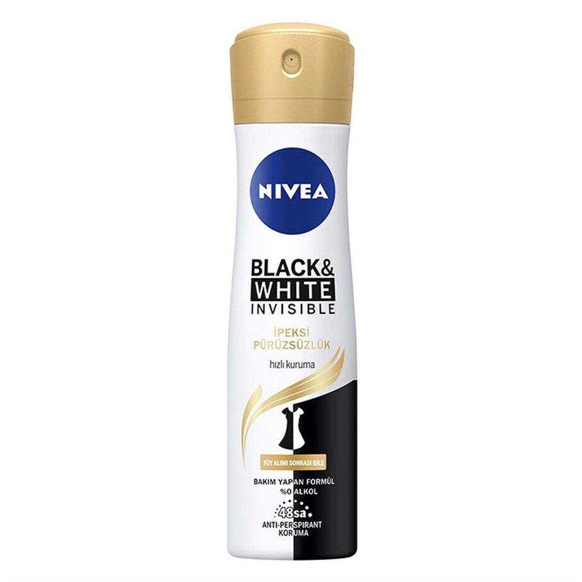 Nivea Deodorant Bayan Invisible İpeksi Pürüssüz 150ml