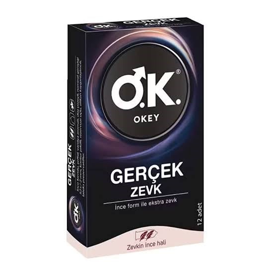 Okey Prezervatif Gerçek Zevk 10'lu