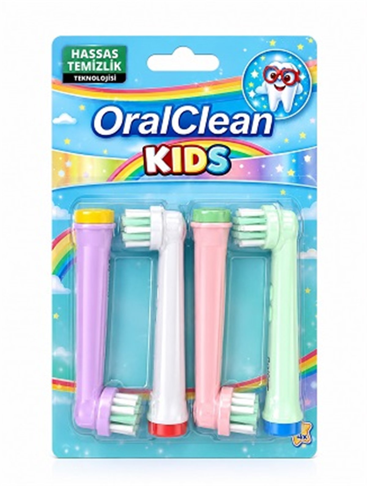 Oral Clean Yedek Başlık Kids*12 No-001