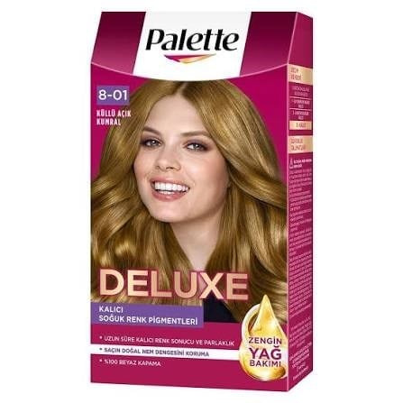 Palette Deluxe Küllü Açık Kumral 8-01