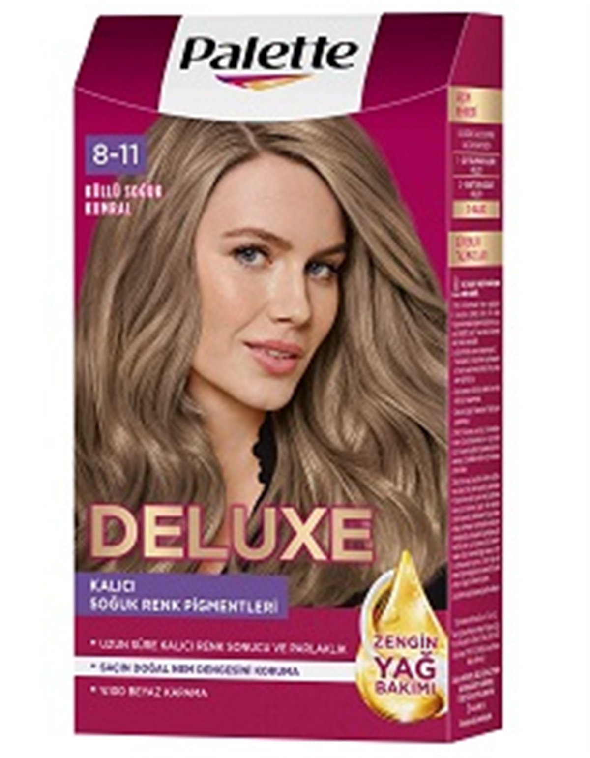 Palette Deluxe Küllü soğuk kumral 8-11