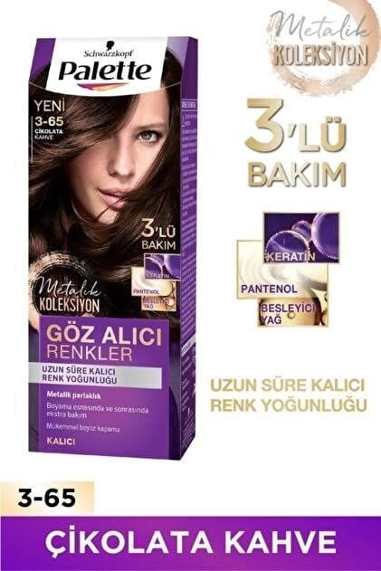 Palette Icc Saç Boyası Çikolata Kahve 3-65