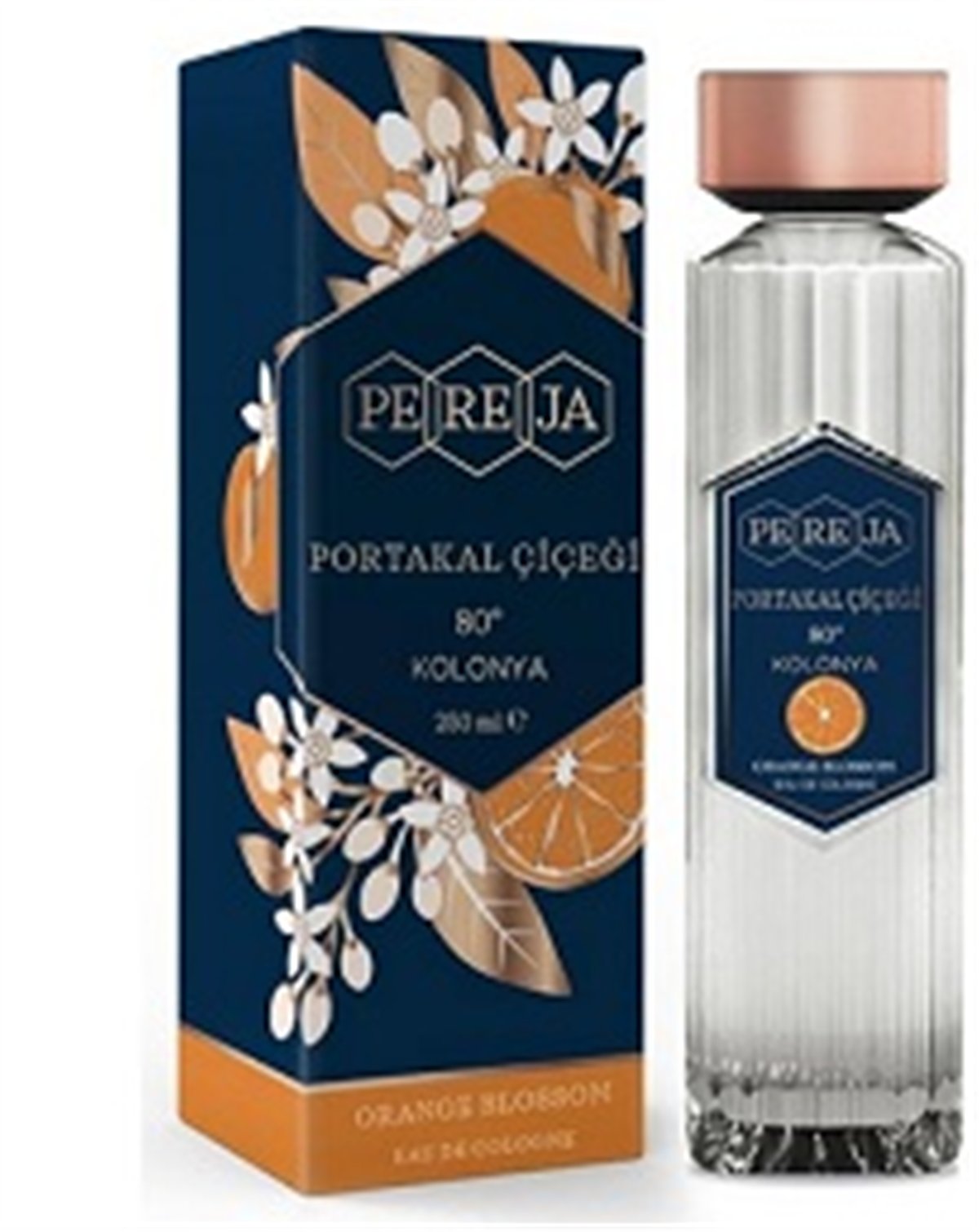 Pereja Kolonya Cam Şişe Portakal 250ml