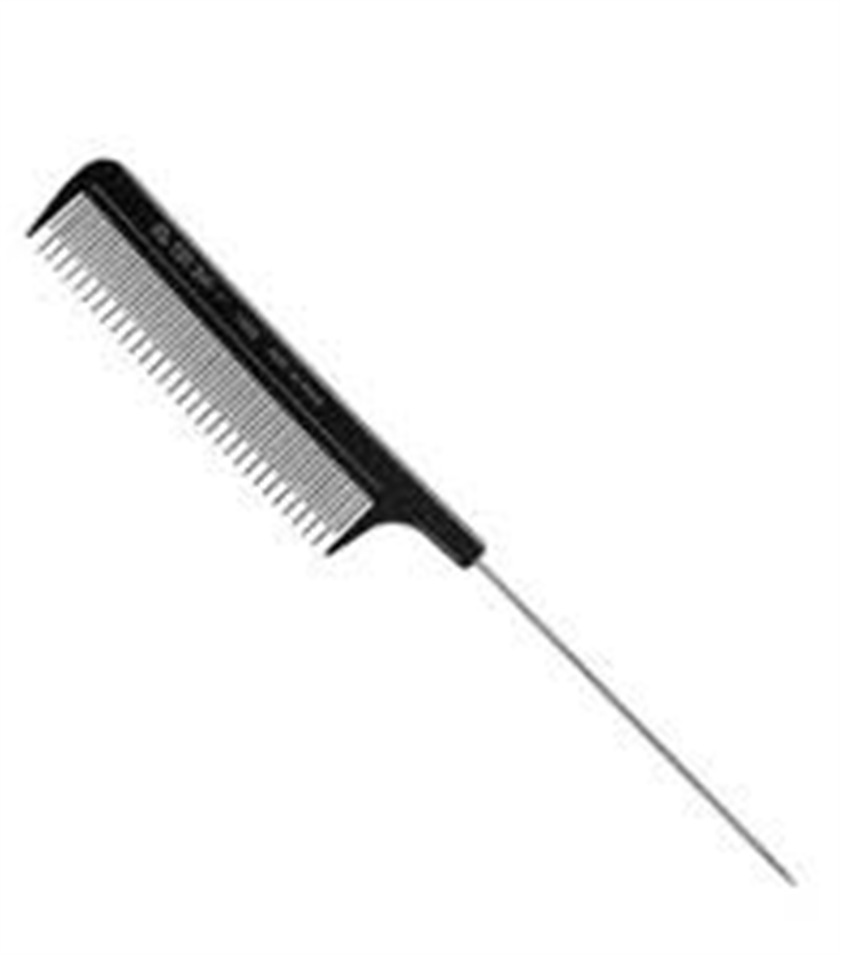 Poınt Euro Stil Metal özel iğneli saplı tarak 21,5 cm 001468