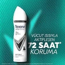 Rexona Deodorant Bayan Invisible Black White 150ml