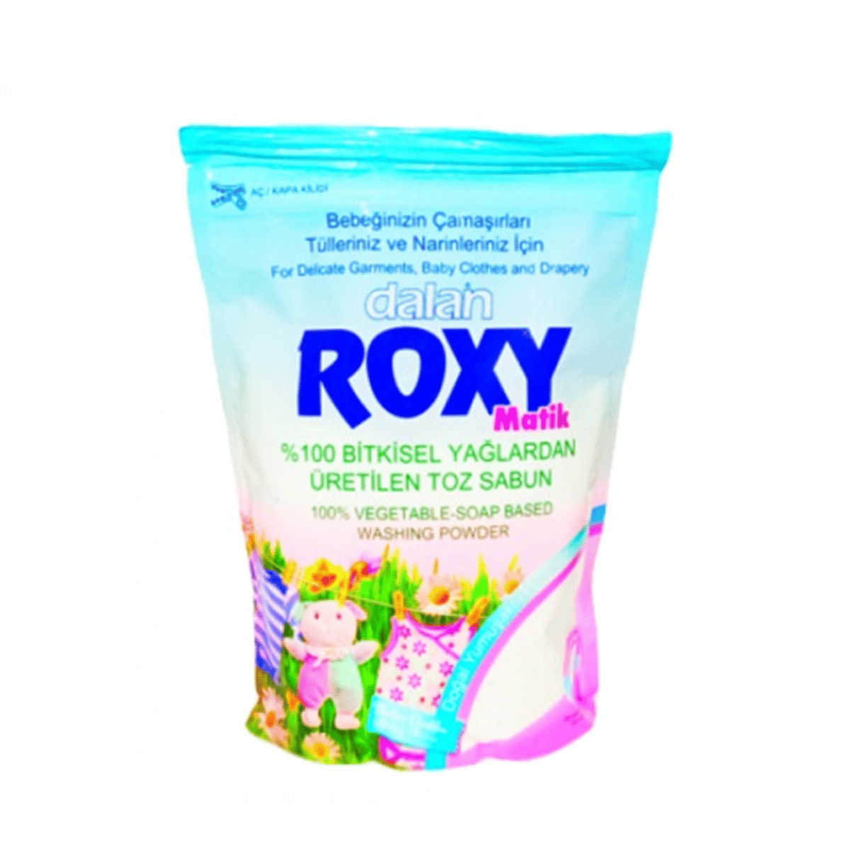 Roxy Bioclean Toz Matik 800gr Bahar Çiçekleri