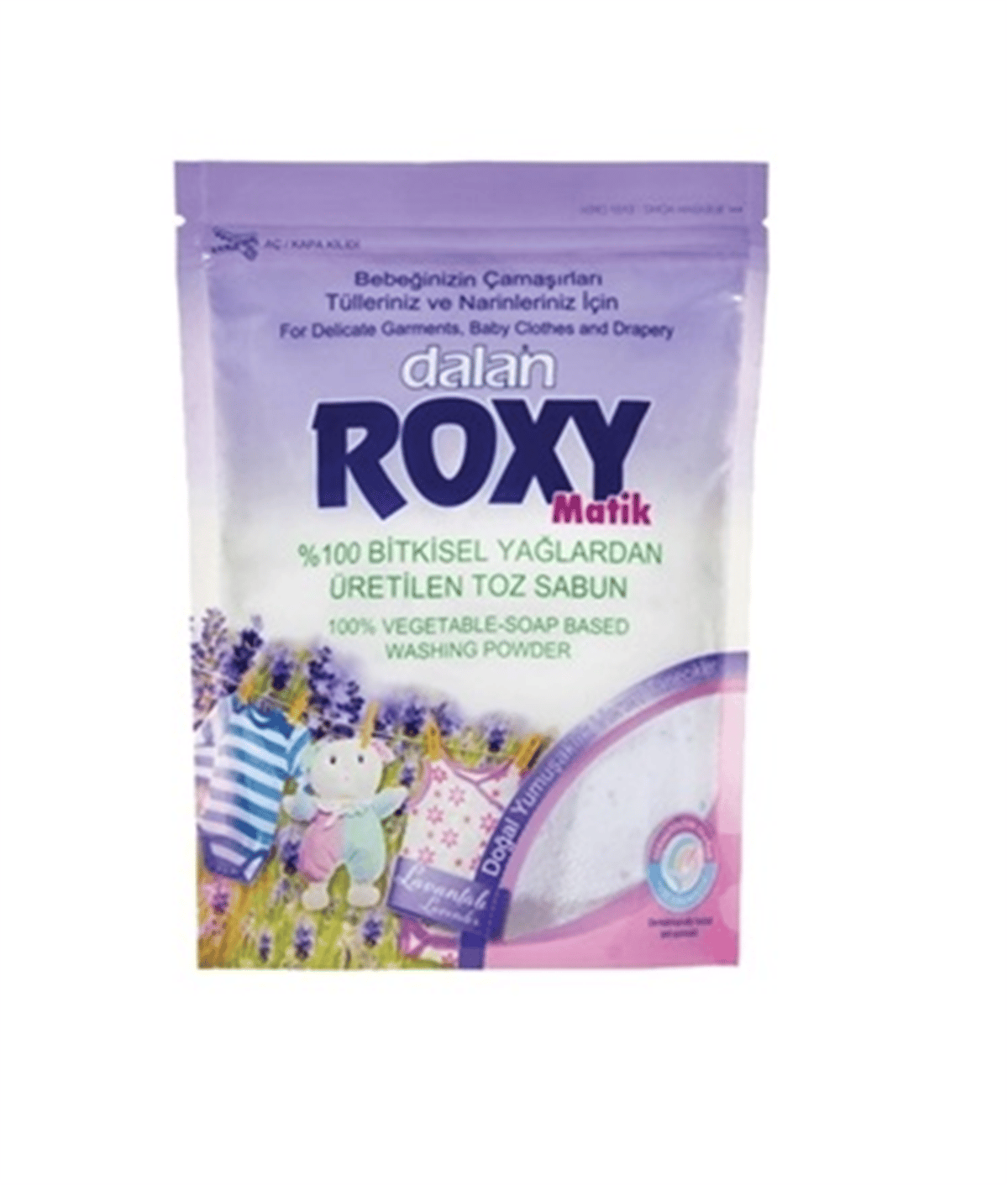 Roxy Bioclean Toz Matik 800gr Lavanta Bahçesi