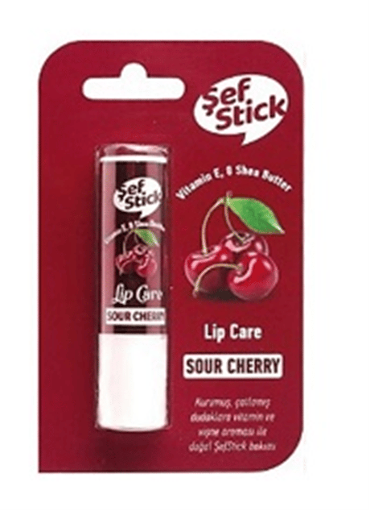 Şef stcik Lip Care Cherry
