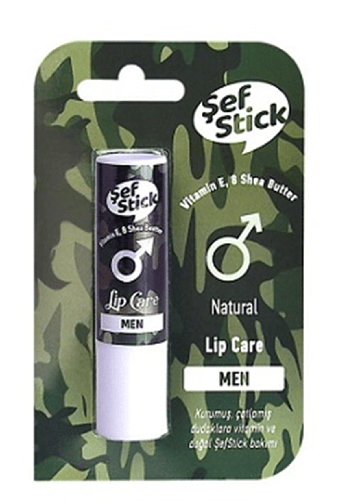 Şef stcik Lip Care Formen