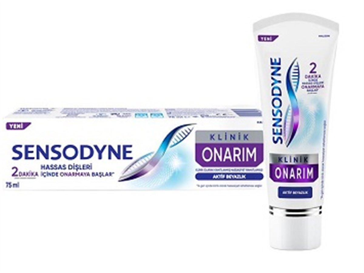 Sensodyne Diş Macunu Klinik onarım  beyazlatıcı 75ml