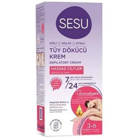 Sesu Tüy Dökücü Krem Sensitive 40ml