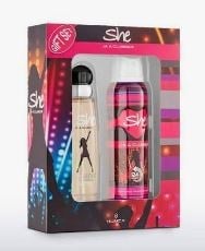 She Edt 50+Deodorant Bayan Clubber 150ml