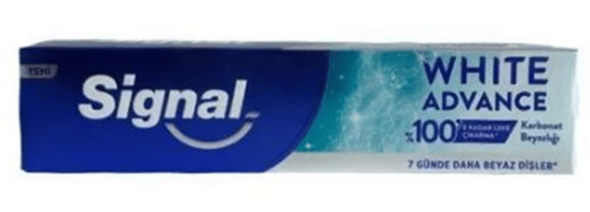 Signal Diş Macunu White Advance 70ml Kabonat
