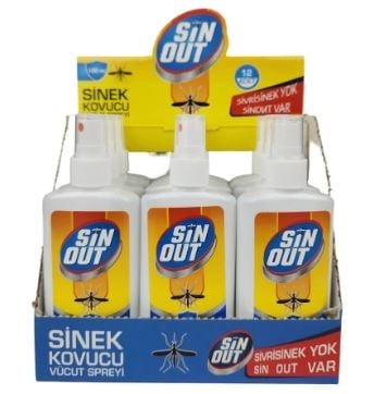 Sin Out Sinek Kovucu Sprey 100GR