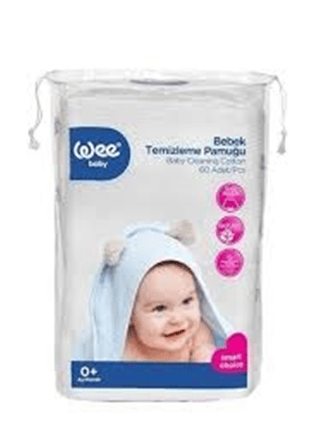 Wee Baby 321 Bebek Temizleme Pamuğu 60'lı