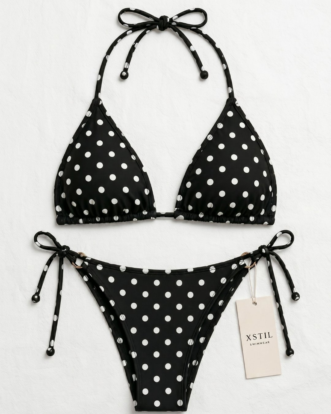 Puantiye Desenli Bikini