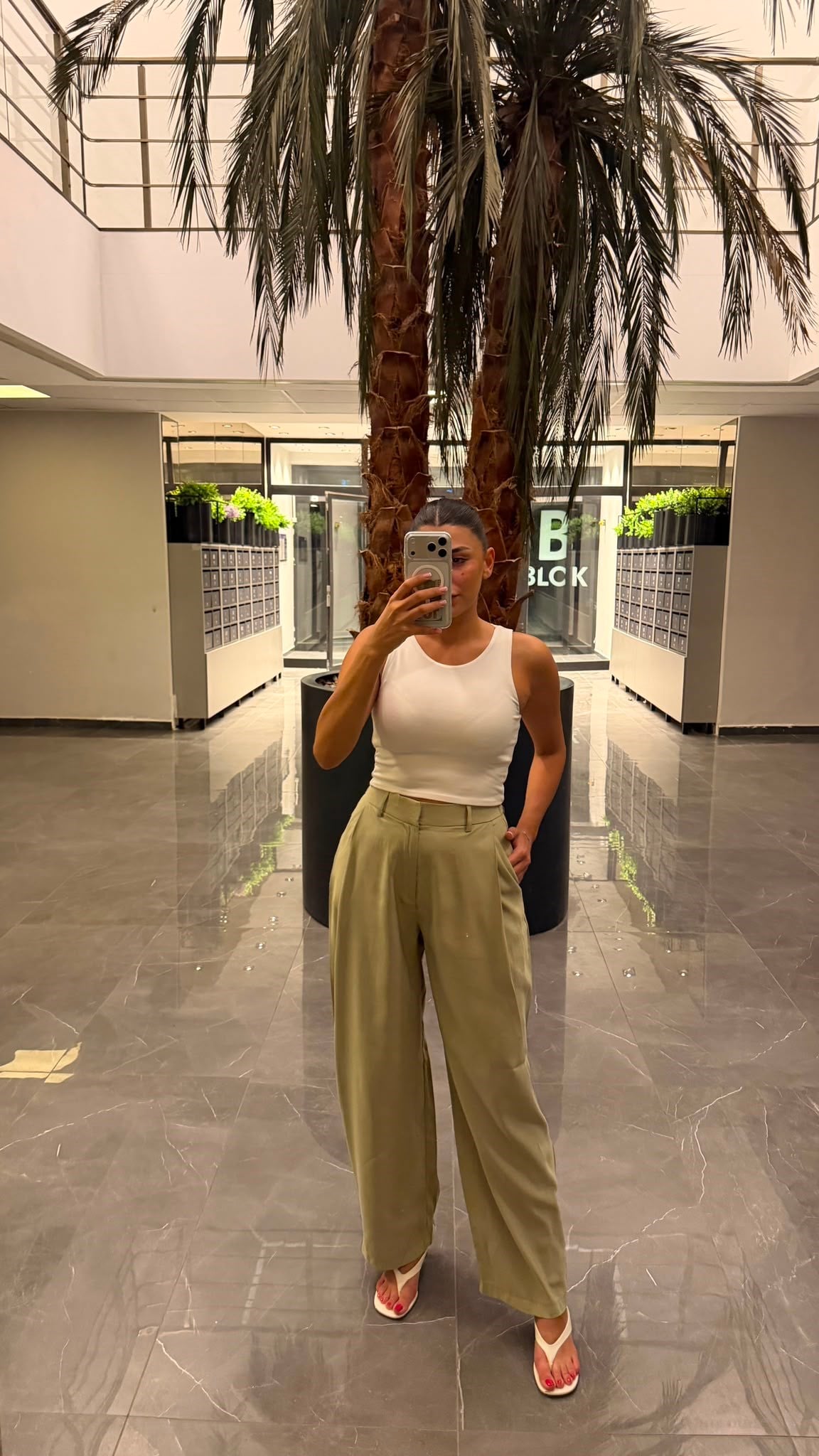 YEŞİL BALON PANTOLON