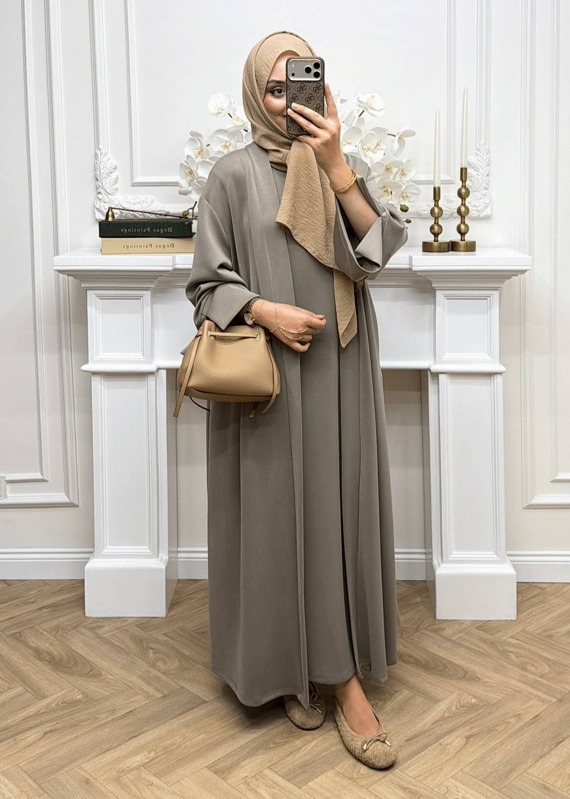 Helen Oysho Abaya Takım | Haki