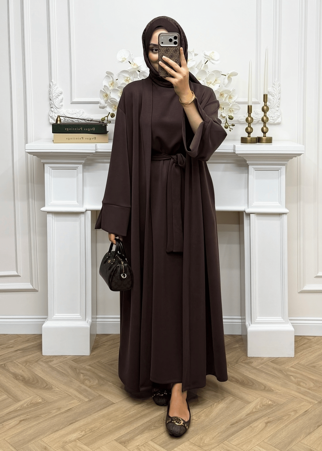 Helen Oysho Abaya Takım | Kahverengi