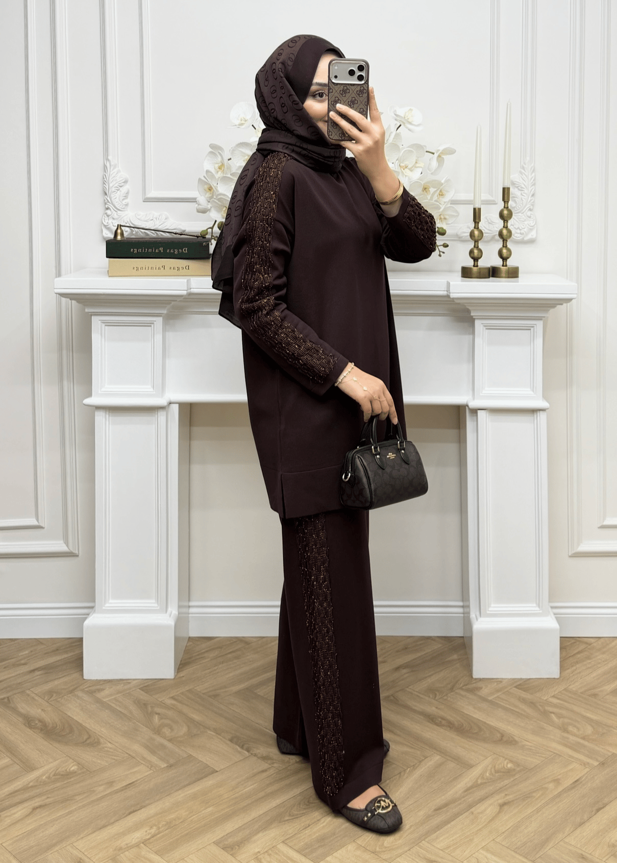 Jasmin Merserize Takım | Kahverengi