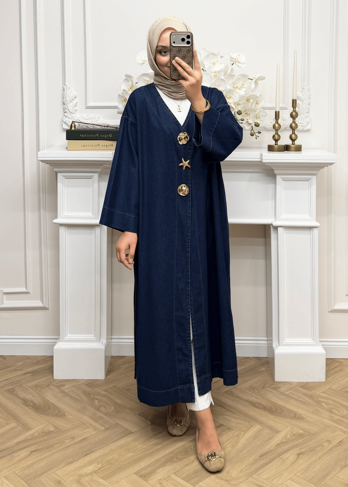 Mia Denim Kap | Lacivert