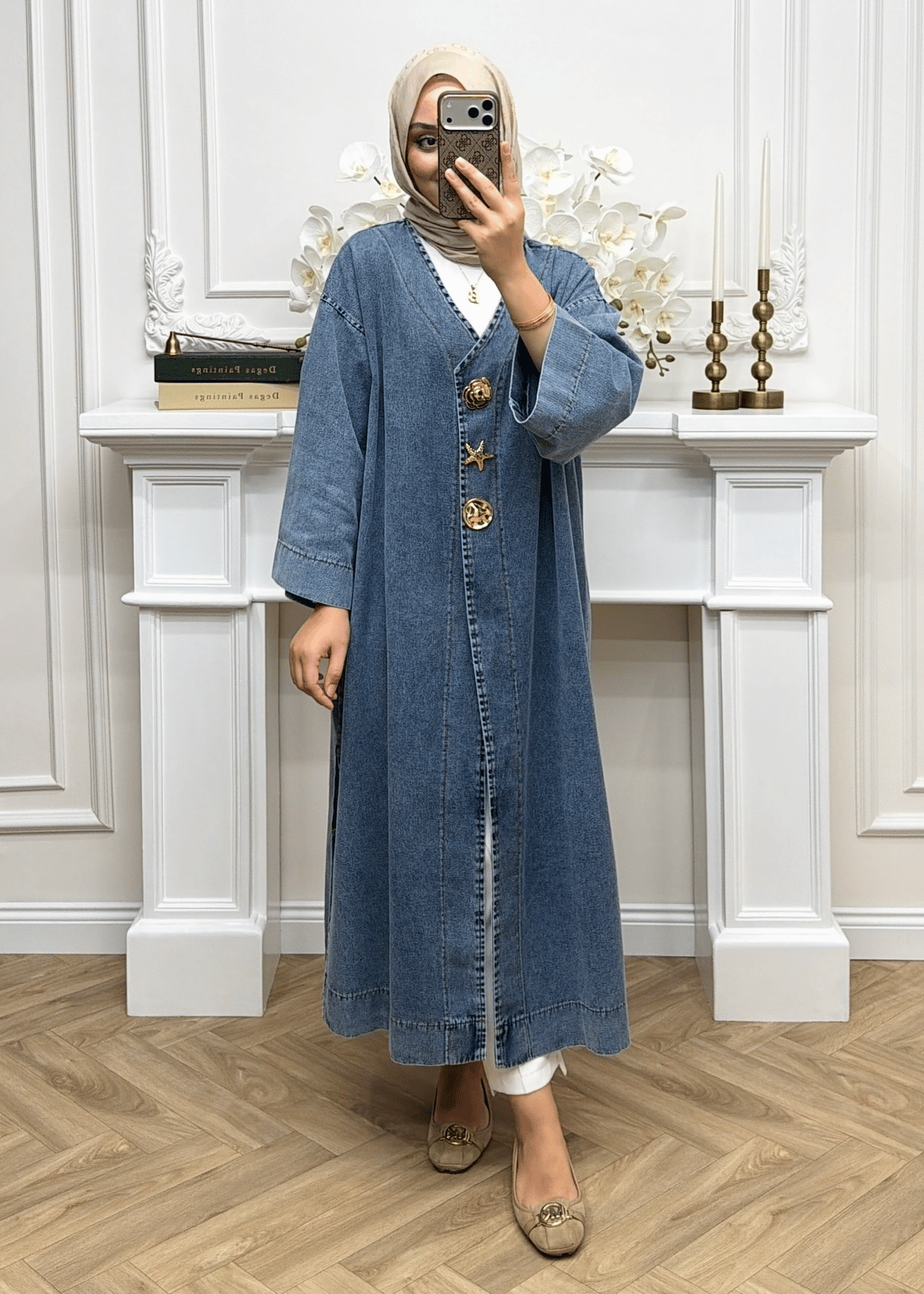 Mia Denim Kap | Mavi
