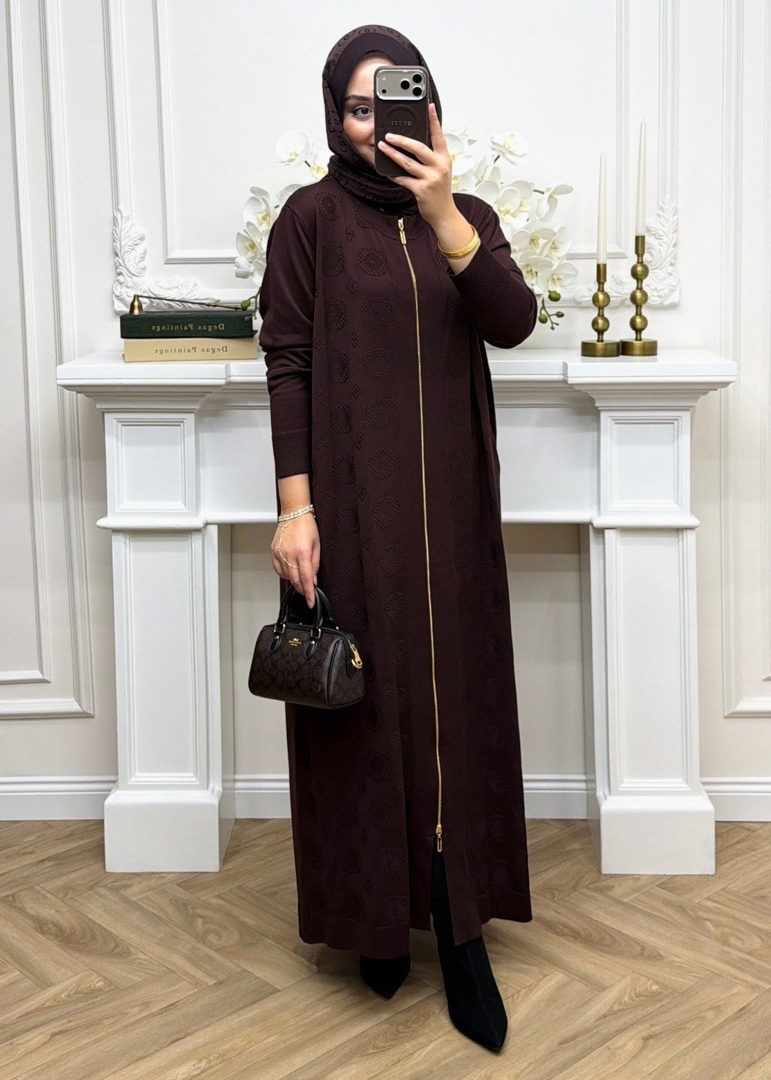 Nadia Merserize Kap Kahverengi