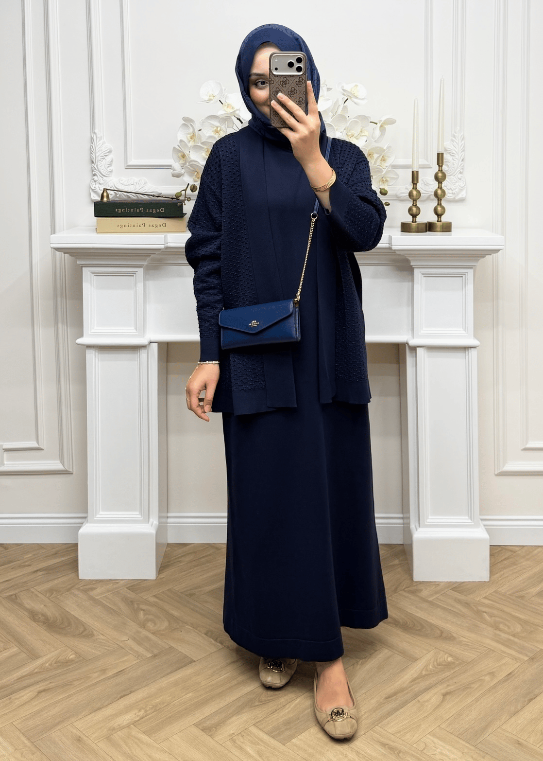 Royal Simli Merserize Takım | Lacivert