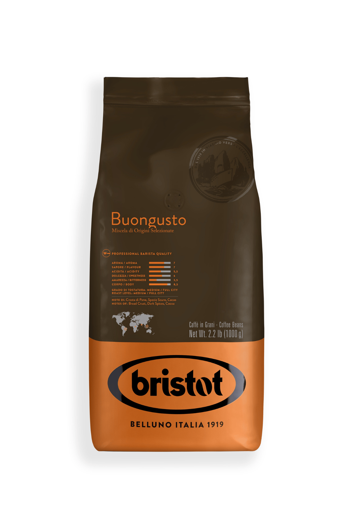 Buongusto 1 Kg Çekirdek Kahve