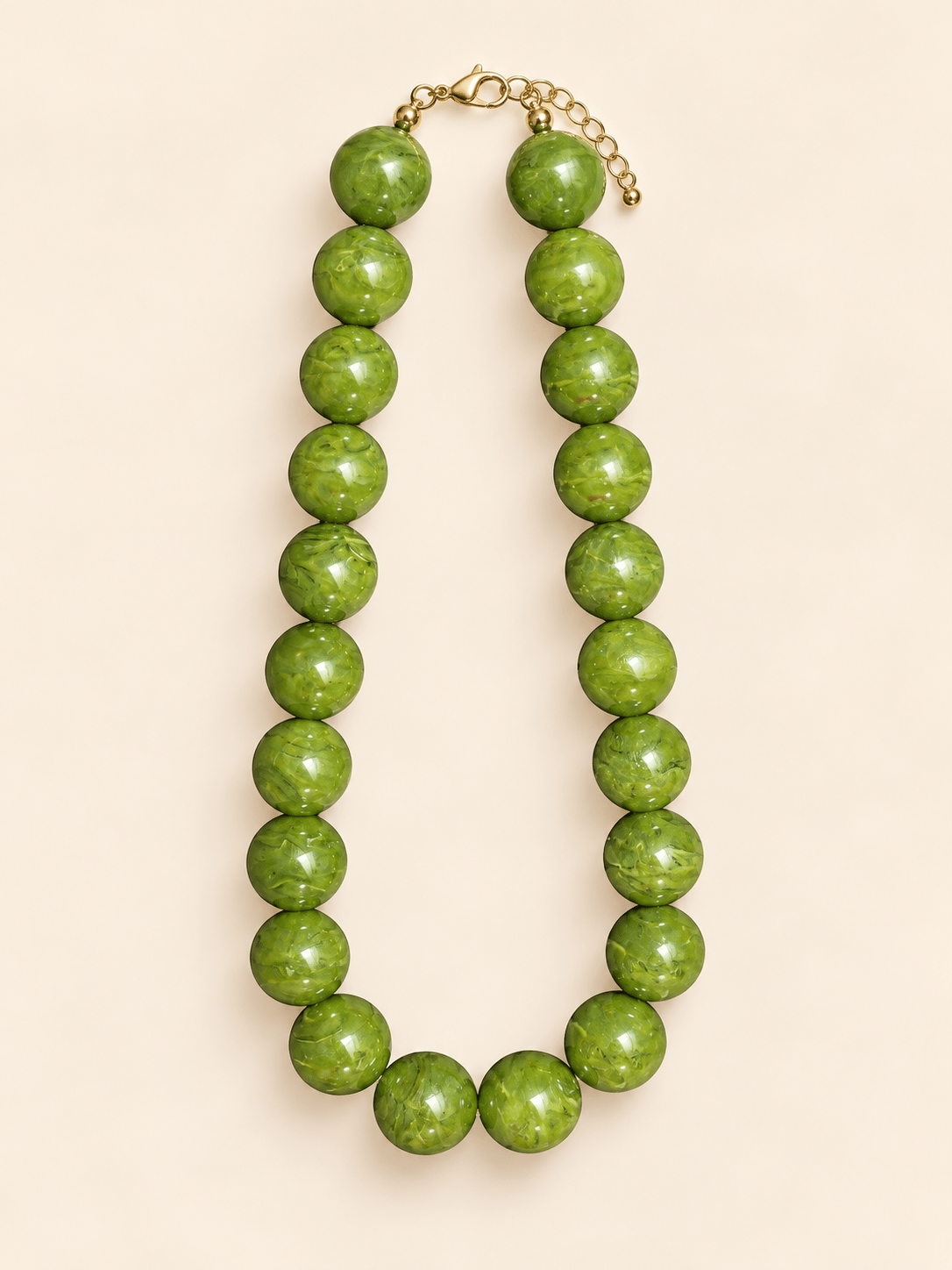     Olive Bead Kolye
