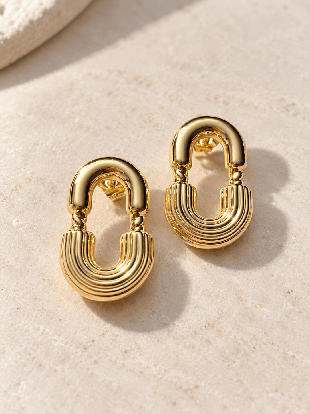 Aura Gold Küpe 
