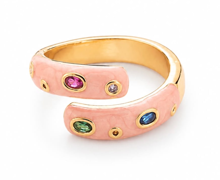 Blush Aura Ring