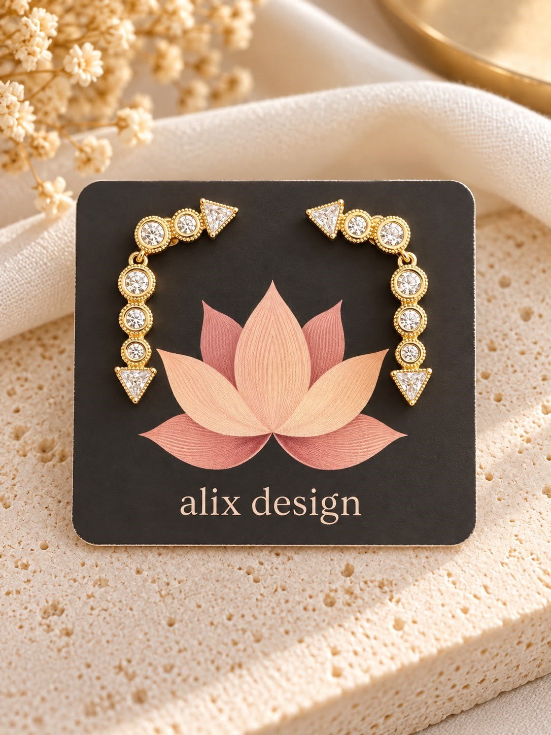 Crystal Grace Earrings