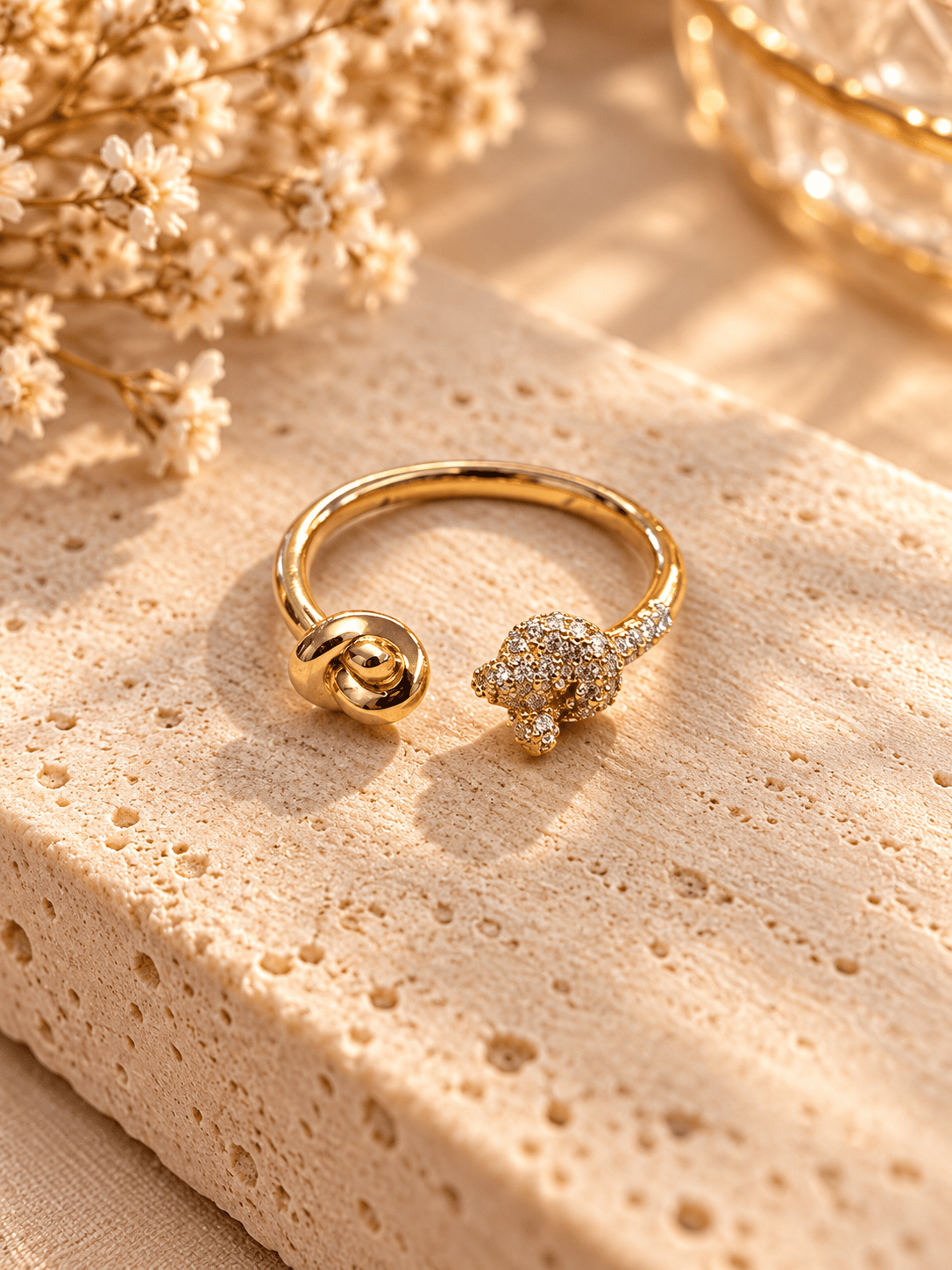 Golden Bloom Ring